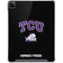 Texas Christian University TCU Horned Frogs Logo iPad Cases